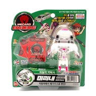 MIRINAE White-Turning Mecard Transforming Robot Car Toy