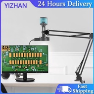 ♞YIZHAN microscope HDMI USB interface 4k high-definition digital video microscope camera 150x conti