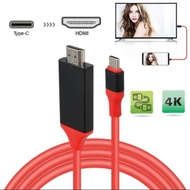 🇲🇾 USB 3.1 Type C to 4K HDMI HDTV Video Converter Adapter 2M Monitor USB-C Display Type-C Galaxy