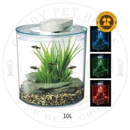 Marina 360 Aquarium Kit - 10L (2.65 US gal) (With Remote Control) (Aquarium Tank Set)