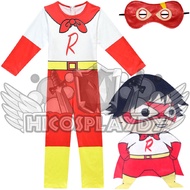 hiCosplaydy Kids Ryan Toys Review Jumpsuit Cosplay