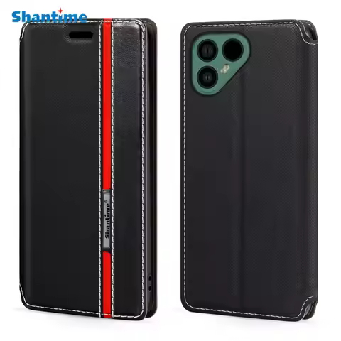 For Fairphone 4 Case Fashion Multicolor Magnetic Closure Leather Flip Case Cover with Card Holder 6.