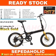 ~[Dijual] Sepeda Lipat 20 Inch Odessy 20 52 Ritz Shimano Original 7
