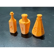 D&D Potion Dice Set (D4, D6, D8) by Harace Protoworks
