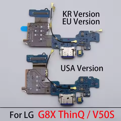 A+++ For LG G8X ThinQ G850 LMG850UM V50S LM-V510N USB Charging Port Board Charger Dock Socket Connec