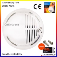 Smoke Alarm Detector Smoke Alarm Fire Alarm High Sensitive Home Security Pengesan Asap Rumah Sekolah