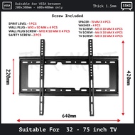 TKL TV Bracket Adjustable TILT 14 -42 26 -55 32 -75 Inch Universal Tv Wall Mount Bracket Braket Gant
