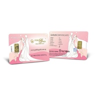 Public Gold LBMA Bullion Bar 1g (Au 999.9) - WEDDING-WISHING YOU [GET FREE MYSTERY GIFT]