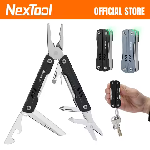 NexTool Mini Sailor Pliers S11 12-In-1 Multitool Folding Pocket Plier Knife Screwdriver Scissors Por