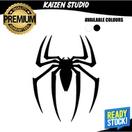 KAIZEN STUDIO Spiderman Logo Movie Birthday Car Mirror Vinyl Cutting Sticker