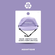 AQUATIQUE - CAP - ECONYL AMETHYST - หมวกดำน้ำ หมวกเล่นน้ำ หมวกเซิร์ฟ เดินป่า แคมป์ปิ้ง กันแดด กันยูว