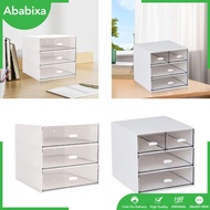 [Ababixa] Desk Organizer with Drawers 3 Tier Storage Case for Office Home Stationeries