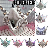 MIFEBSHE Hamster Cage Fashion Ferret Rat Plush Squirrel Beds