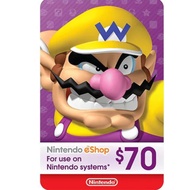 Nintendo eShop Code (USD 70)