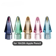 Clear Replacement Tips For Apple Pencil 1/2 Gen Tips For iPad Pen Tips For Apple Pencil 1st 2nd Generation for iPad Stylus Nib