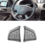 1 Pair Suitable for 06-09 Mercedes-Benz W164 ML GL B/R-CLass Steering Wheel Control Switch Button