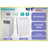 HIsense Non-Inverter Portable Aircond 1.0 HP AP09KVG/ 1.5 HP AP12NXG