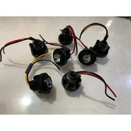 2 Pieces Turn Signal Lights, De Lights, Brake Lights (Brakes) Bulbs 1 Tim-2 Tim. Plastic Taillight H