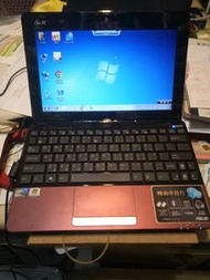 Asus eee PC seashell serious,  keyboard  很多健壞掉，當零件機賣，