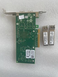 [Ready Stock] Dell/Dell  VFVGR Dual Port 10G Optical Fiber Network Card X520-DA2 Same Style 82599 Ch