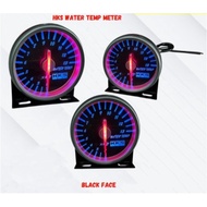 HKS Water Temp Meter Gauge HKS Meter Gauge Black Face