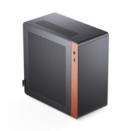 JONSBO NV10 แชสซี ITX MINI อลูมิเนียมรองรับ 1U FLEX แหล่งจ่ายไฟยืนหรือโกหกกรณีคอมพิวเตอร์