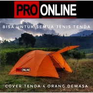 TENDA Camping Tent COVER / Tent Protective / Tent Room / OUTDOOR CAMPING Tent