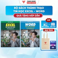 Combo 2 Sách Excel Và Word ĐÀO TẠO TIN HỌC Ứng Dụng Văn Phòng Kèm Theo Khóa Học Online