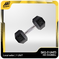 5KG Hexagon Dumbbell Weight Training Fitness Dumbbell / Hesagon Dumbbell  (5kg)