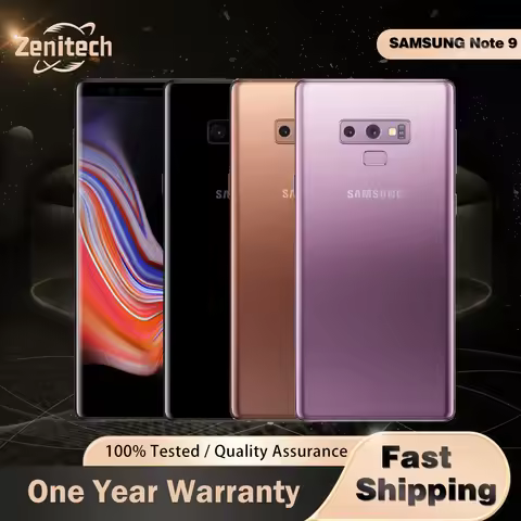 Original Samsung Galaxy Note9 Note 9 N960U1 128GB ROM Snapdragon 845 Octa Core 6.4" Dual 12MP 6GB/8G