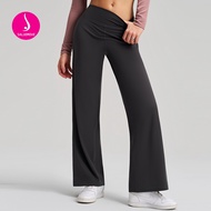 SALUDMOVE Wide Leg Yoga Pants High Waist Casual Sports Fitness Pants Women Joggers CK-5117
