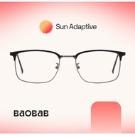 Baobab Eyewear | BILLY Sun Adaptive Glasses | Photochromic Transition For Men and Women Rectangle