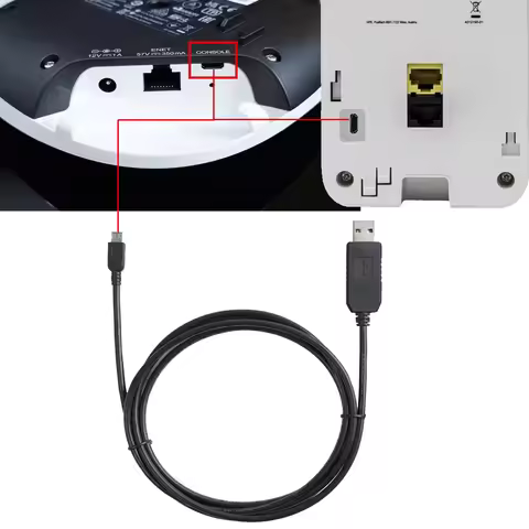 USB TTL Serial Adapter Aruba WiFi 6 Wireless Access Point Micro USB Console Cable with FTDI FT232RL 
