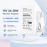 2024 ของแท้ของแท้อะแดปเตอร์ชาร์จสําหรับ PHILIPS AOC 19V 2A 38W ADPC1938EX ADPC1936 220C4LSB / 93 276