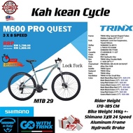TRINX BIKE - M600 PRO QUEST - ITALY - Moutain Bike - Basikal Mtb - 山地自行车 - Wheel Sizes 29 Inch