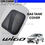 Toyota Wigo 2014 to 2023 Gas Tank Cover Matte Black 2015 2016 2017 2018 2019 2020 2021 ( Car Accesso