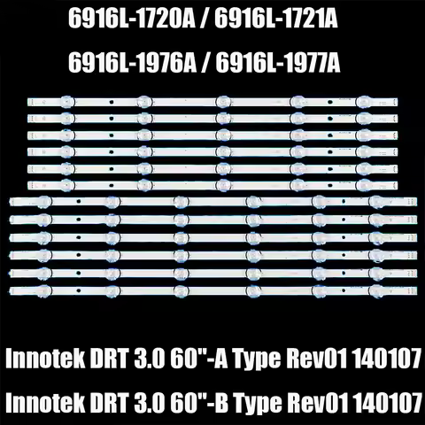 LED Backlight For 60LB6500 60LF6090 60LB7100 60LB6000B 60LB6100 60LY340C 60GB580V 60LY340V 60LB860V 