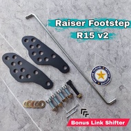 Raiser Footstep r15 v2 | Peninggi Footstep r15 v2 | Underbone r15v2 Yamaha R15