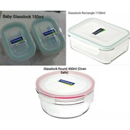 Glasslock👍Storage Container 1000ml / 400ml / 150ml