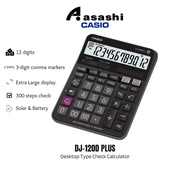 Casio DJ-120D PLUS Desktop Type Check Calculator