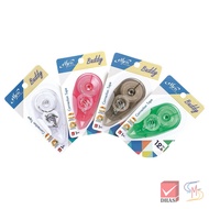 Elfen Correction Tape 12M Buddy Model (Mixed Colors) 1 Piece