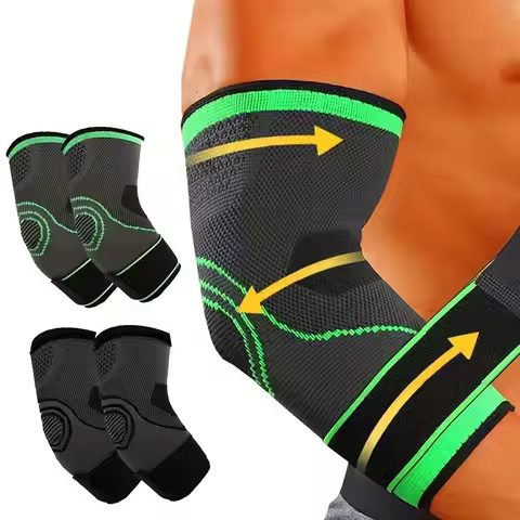 1PC Elbow Brace for Tennis, Elbow Compression Sleeve, Tennis Elbow Brace for Women and Men,Adjustabl