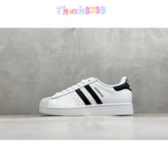 Company Grade Shell Top Layer Stitching Leather Low-Top Flat Sneakers Sports Casual Shoes IH8659 JX2