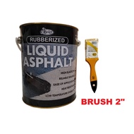 Shelby Rubberized Liquid Asphalt 4 Liters Waterproofing Paint