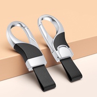 GANTUNGAN ETRONIK Januel Alloy Leather Car Keychain - Jn16