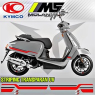 Decal Sticker Striping Transparent Variations Uv Kymco Like 125 Sport Kymco Like 150i Abs Kymco Like
