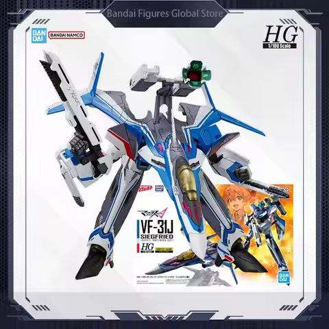 Bandai Original HG Macross Delta 1/100 Assembly Model VF-31J Siegfried Hayate Immelmann Mecha Collec