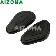 BX2pcs Ural Sidecar Motorcycle Fuel Tank Rubber Pads Cover for Zundapp BMW DBK750 DS750 KS750 K750 M