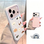 Cute Cartoon Puppy Phone Casing For Vivo T5 T5E T5X T4 Pro T4R T4X T3 Ultra T3X T2X V27 Pro V27E V23