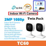TP-Link Tapo [Twin Pack] C212/C200/TC70/TC71/TC60/TC65/TC40/C100/C110/C210/C220/C310/C500/C225/C400/C420 HD Wifi Home Camera CCTV @ IBN